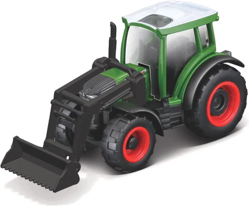 Fendt 209 VARIO TRACTOR WITH FRONT LOADER - MINI WORK MACHINE by Maisto in Groen – product photo