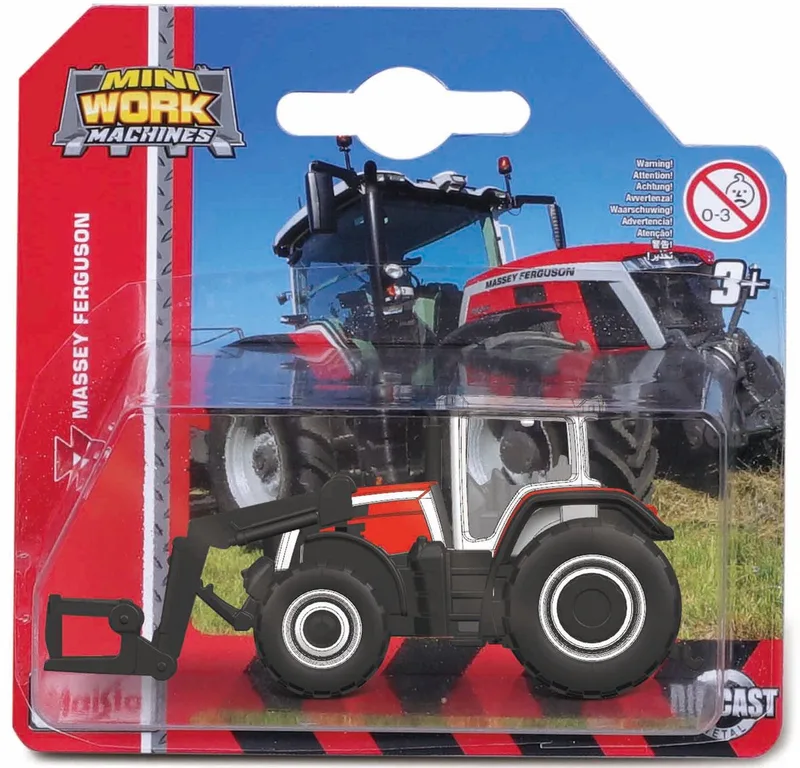 Massey Ferguson 8S.265 - Modelauto - Schaal 3" från Maisto i Rood/wit – produktbild
