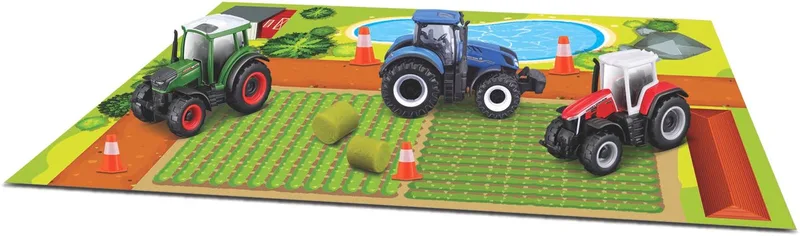 New Holland Playset - Modelauto - Schaal 3" van Maisto in Blauw – productfoto