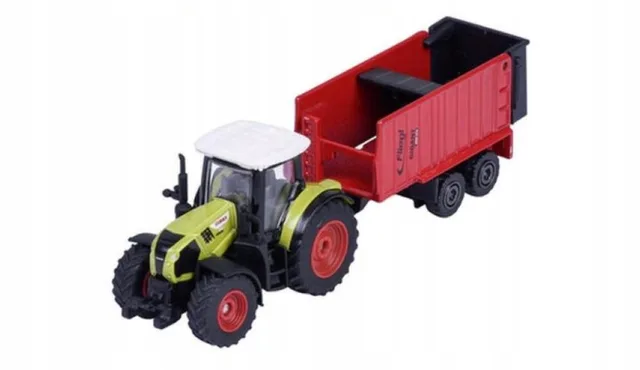 Claas Arion 660 Trekker met Aanhanger Metaal
