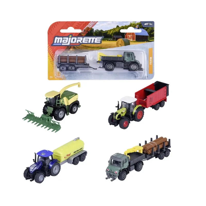 MAJORETTE 8503002000 Farm Trailer, 4-sort. by Majorette – product photo