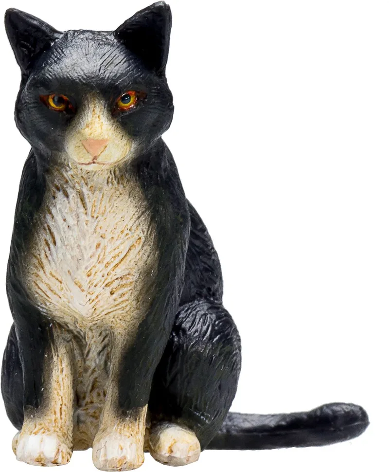 Farmland Zittende Kat Zwart/Wit - 387371 by MOJO in Zwart, wit – product photo