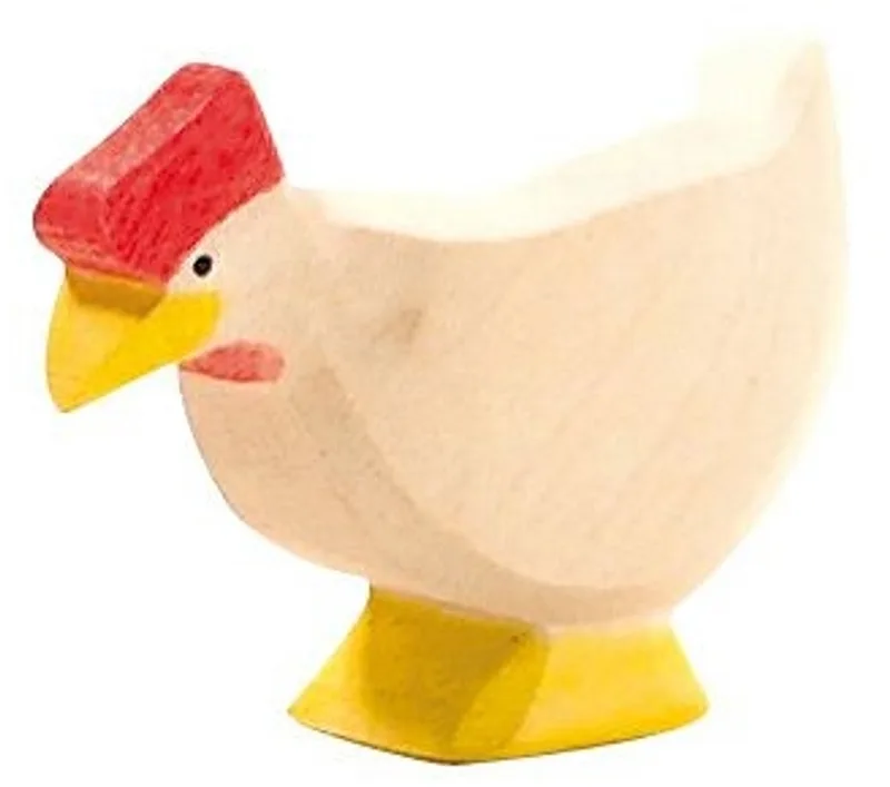 Kip staand wit by Ostheimer in Multicolour – product photo