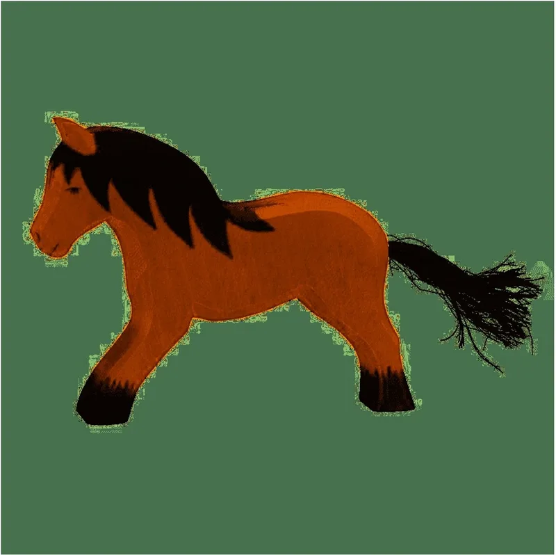 koudbloed paard 11118 von Ostheimer in Multi colour – Produktfoto