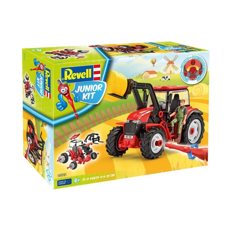 Revell 00815 JUNIOR KIT 1:20 Traktor mit Lader by Revell – product photo