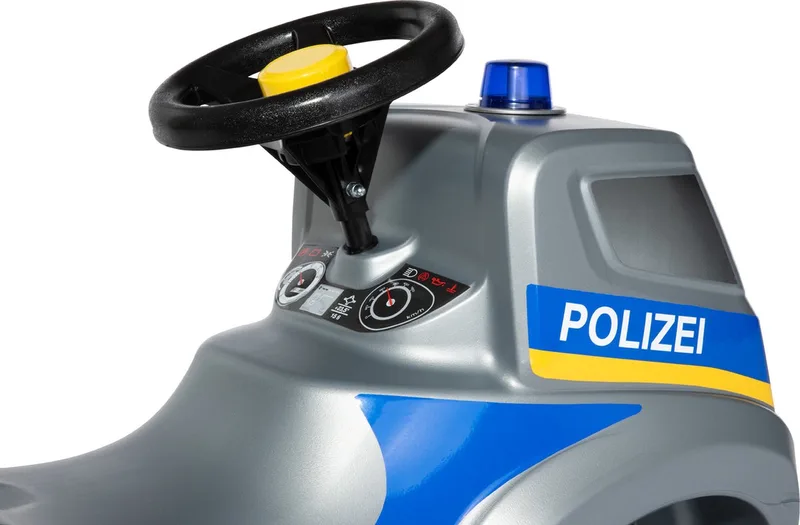 171101 FerbedoTruck Polizei Politie Loopauto + Licht en Geluid från Rolly Toys i Blauw – produktbild