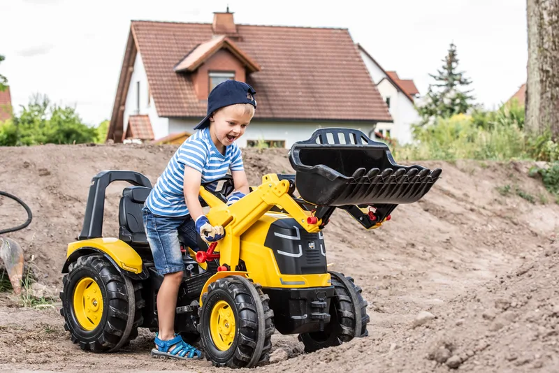 rollyX-Trac Premium CAT – 651115 fra Rolly Toys – miljøbillede 2 af 3