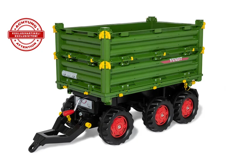 rollyMulti Trailer Fendt – 125050 fra Rolly Toys – produktbillede 1 af 4