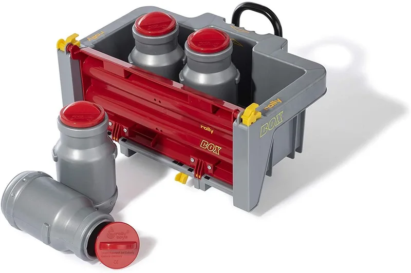 408894 RollyBox + 4 Melkbussen från Rolly Toys i Rood – produktbild