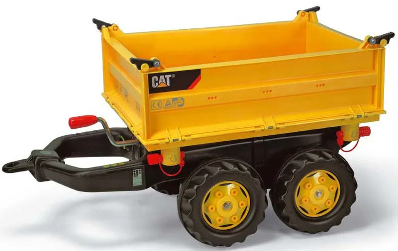 Mega Trailer yellow – 121533 från Rolly Toys – produktbild