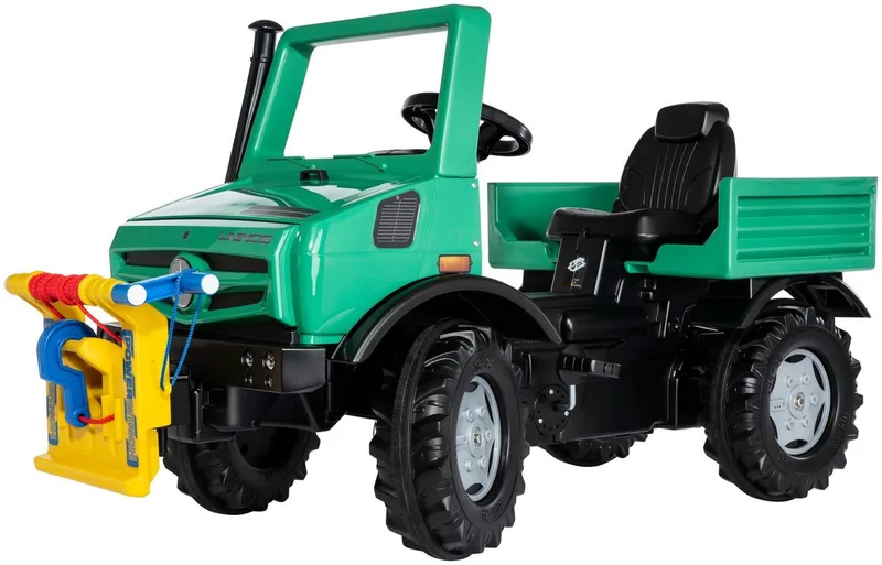 Tretfahrzeug rollyUnimog Forst, inkl. Seilwinde by Rolly Toys in Grün – product photo
