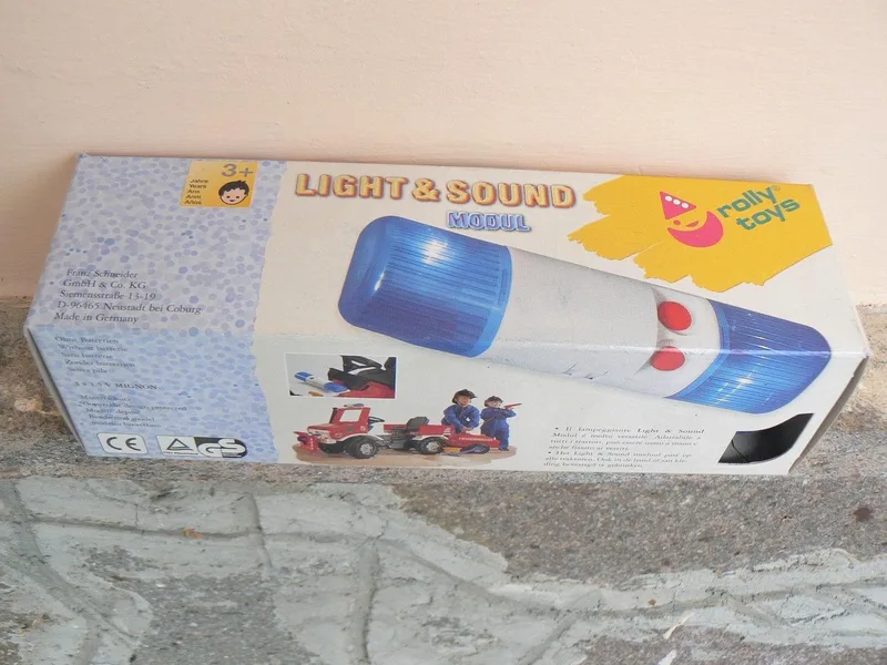 verlichting voor op de tractor. by Rolly Toys in Blauwe lampen – product photo