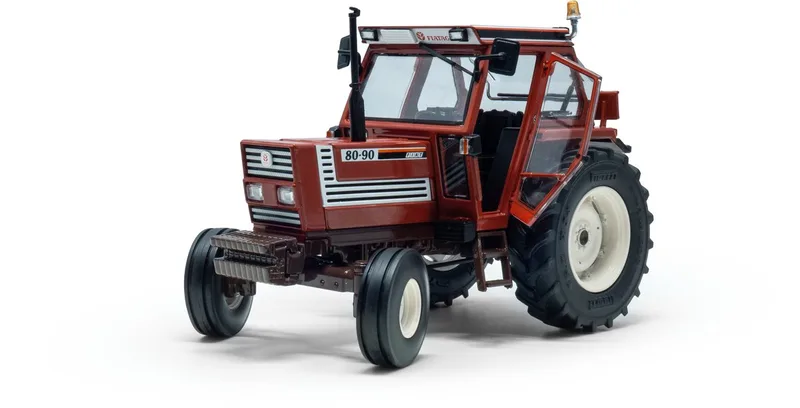 FIAT 80-90 comfort cab 2WD LIMITED Editie 500 stuks 1:32 fra ROS i Bruin – produktbillede