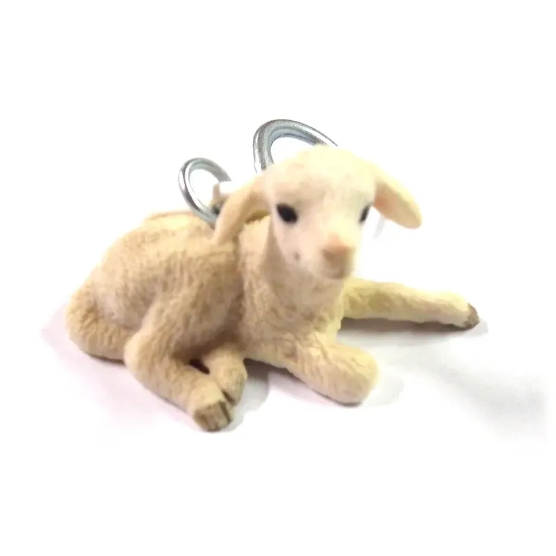 schleich® 13745 Schlüsselanhänger Lamm de Schleich en Blanc – photo du produit
