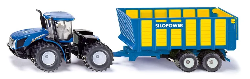 Tractor with silage trailer – 1947 by Siku – product photo