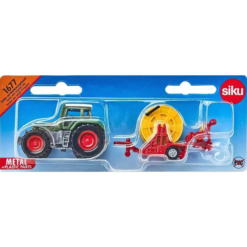 SIKU 1677 Traktor mit Bewässerungshaspel de Siku – photo du produit