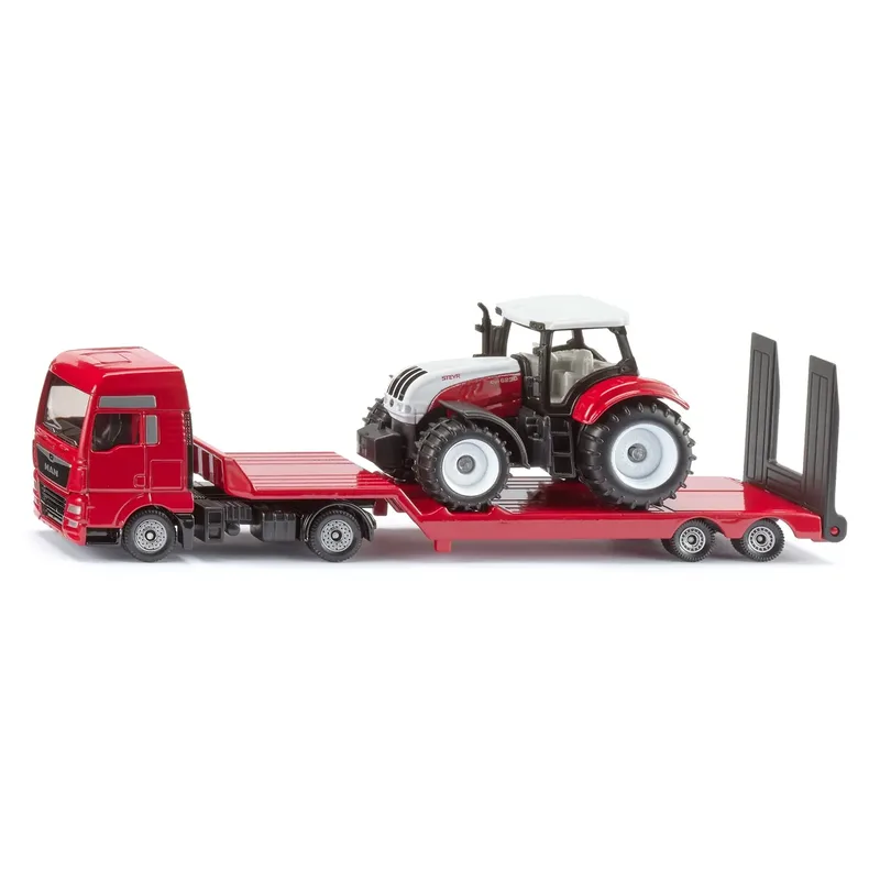 SIKU 1764 1:87 MAN Lkw mit Steyr Traktor fra Siku – produktbillede
