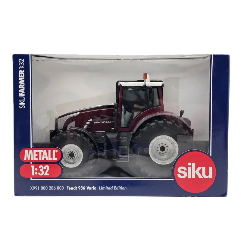 X991 Fendt 936 in Weinrot, limitiertes Modell de Siku en Rouge – photo du produit