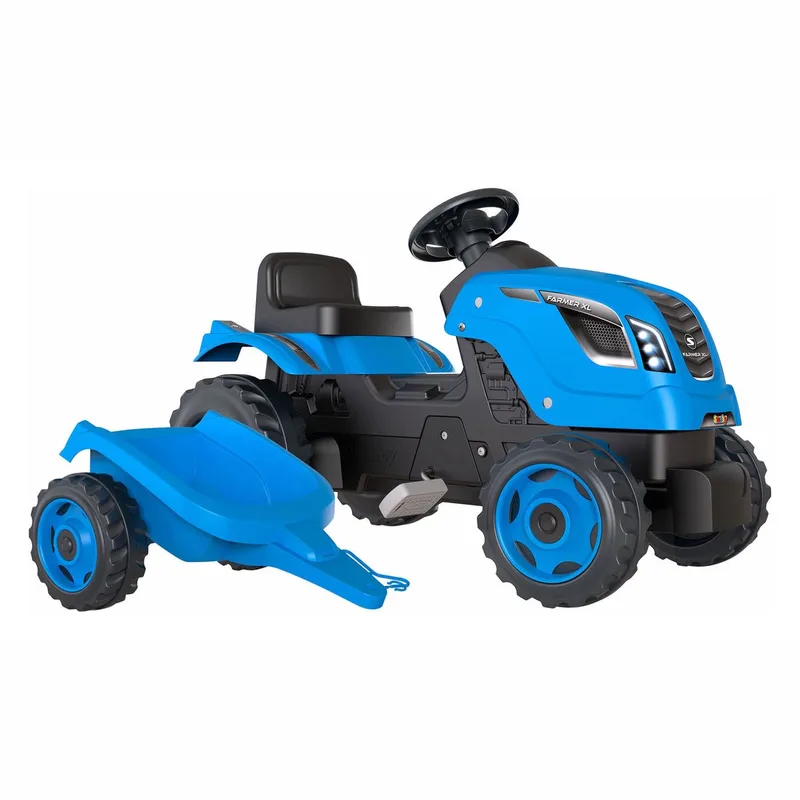 Tractor Aanhangwagen by Smoby in Blauw – product photo