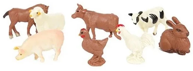 Mini Dieren Speelfiguurtjes Set