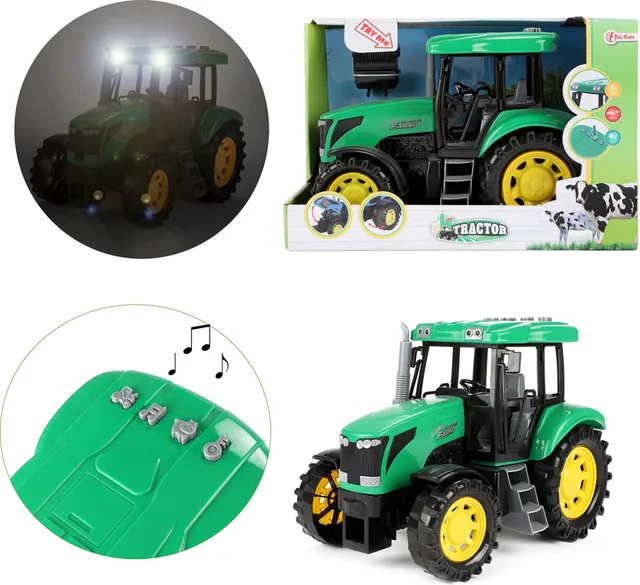 Tractor DeLuxe met licht en geluid