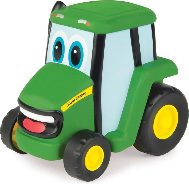 Duw en Roll Johnny Tractor - John Deere by TOMY in Groen – product photo