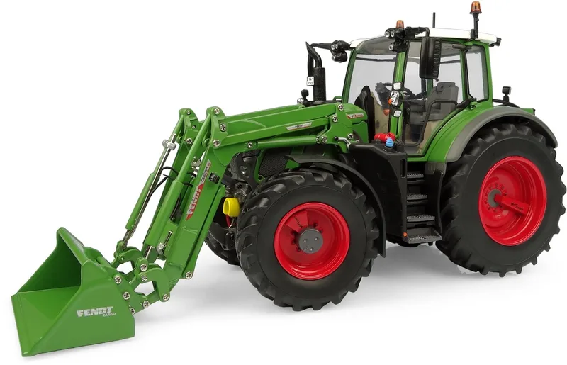 Fendt 515 Vario met Voorlader 1:32 fra Universal Hobbies i Rood – produktbillede