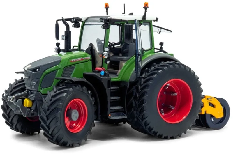 Fendt 620 Vario met dubbellucht achter + Holaras Stego 285 Pro Kuil Packer Limited edition by Universal Hobbies in Rood – product photo