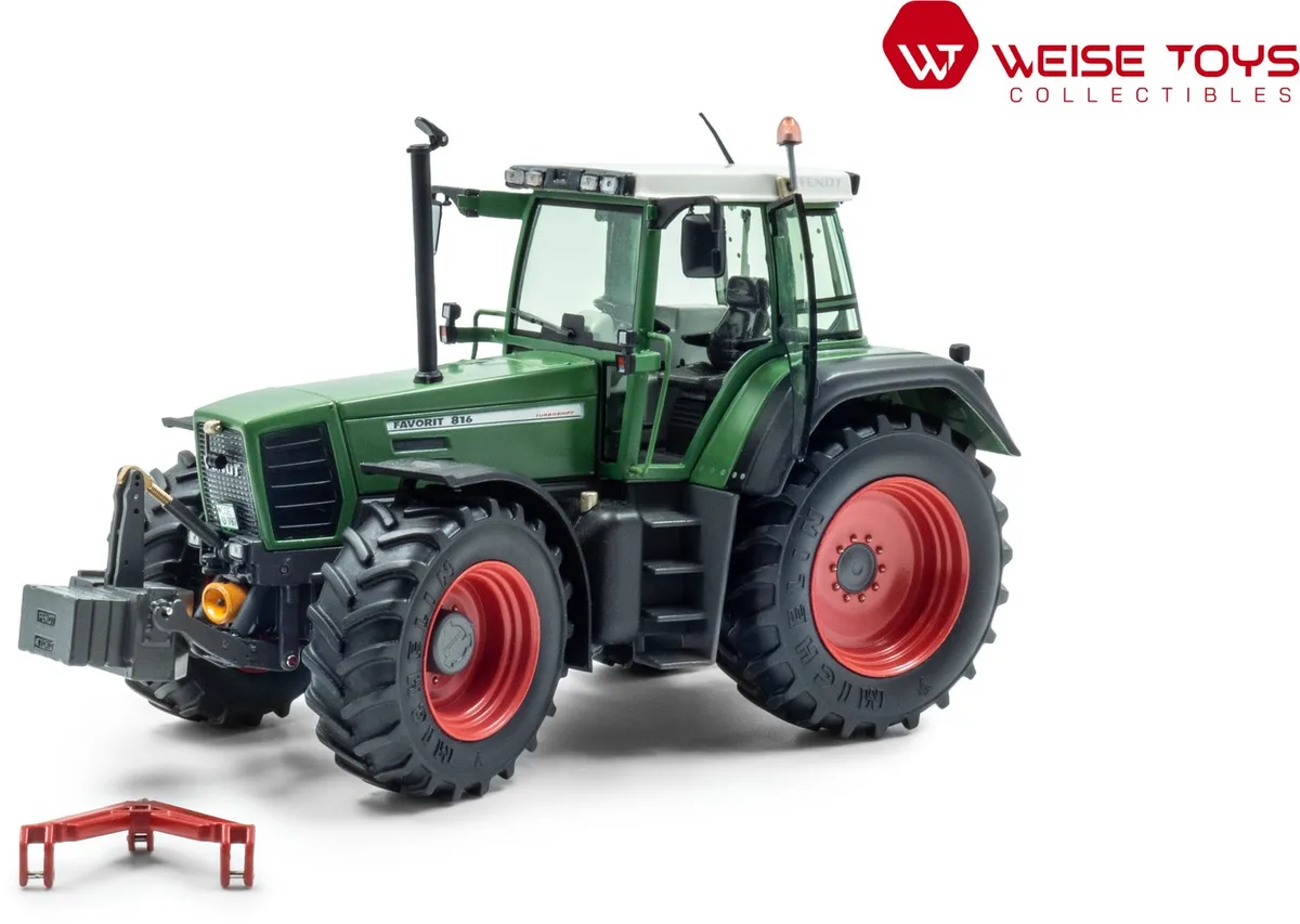 Fendt Favorit 816 (1993-1996) 1:32 schaalmodel Weise Toys by Weise-Toys in Red – product photo