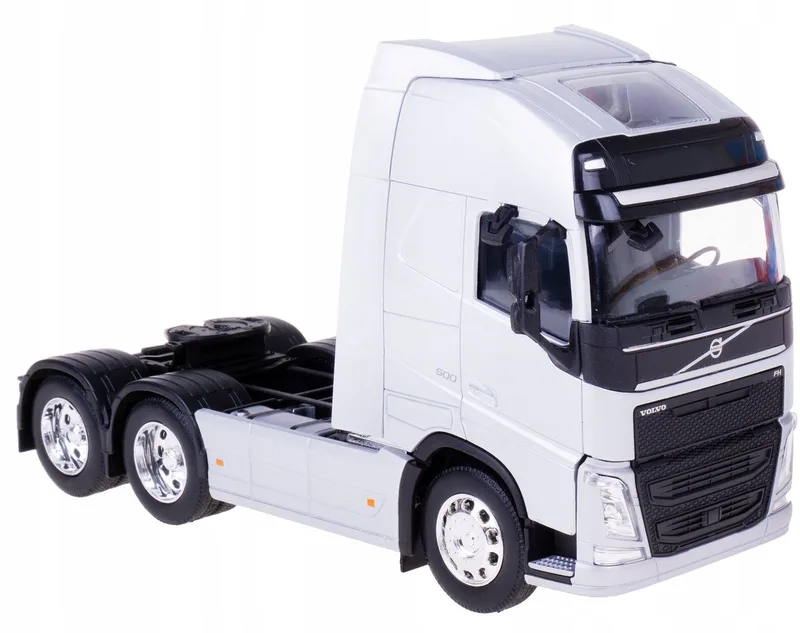 Volvo FH 500 Trekker Metaal 1:32 3 Assen de Welly en Argent – photo du produit