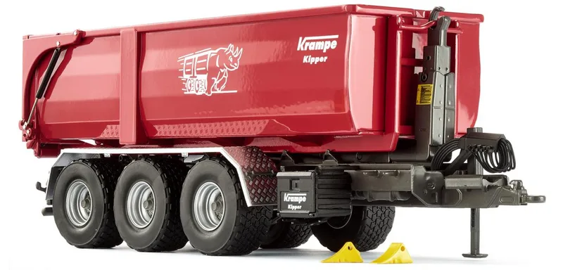 Krampe Hakenlift THL 30 L with Abrollcontainer Big Body 750 – 077826 · 1:32 by Wiking – product photo 1 of 4