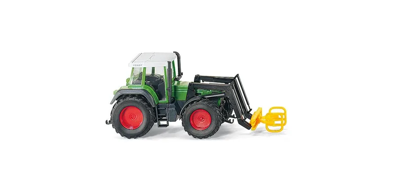 Fendt Favorit 926 with Ballengreifer – 037940 · 1:87 by Wiking – product photo