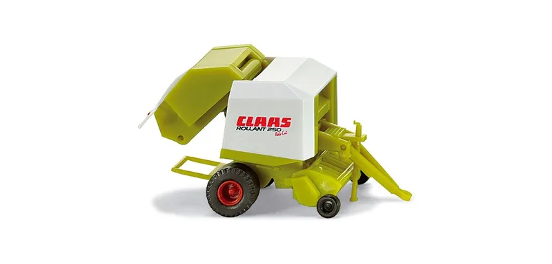 Claas round baler Rollant 250 Rotocut – 038401 · 1:87 by Wiking – product photo