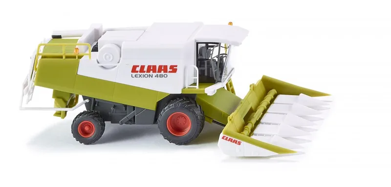 Claas Lexion 480 maize picker – 038940 · 1:87 by Wiking – product photo