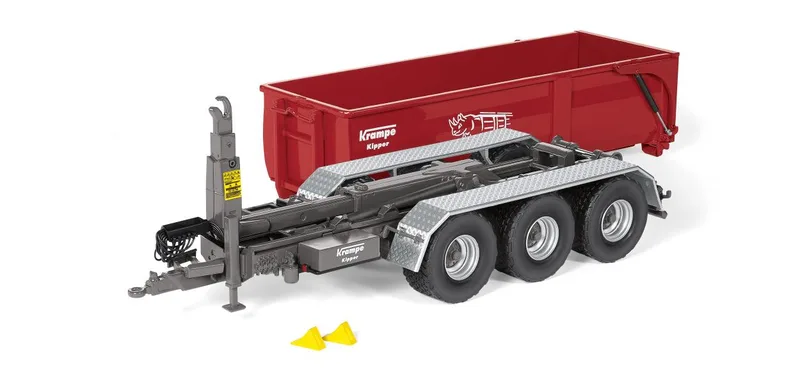 Krampe Hakenlift THL 30 L with Abrollcontainer Big Body 750 – 077826 · 1:32 by Wiking – product photo 2 of 4