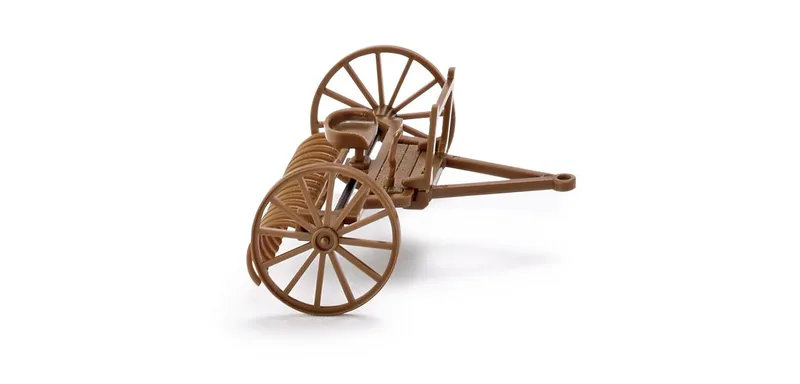 Schlepprechen - braun – 088903 · 1:87 by Wiking – product photo