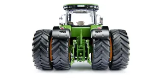 John Deere 7310R with dual wheels – 077846 · 1:32 by Wiking – product photo 2 of 4