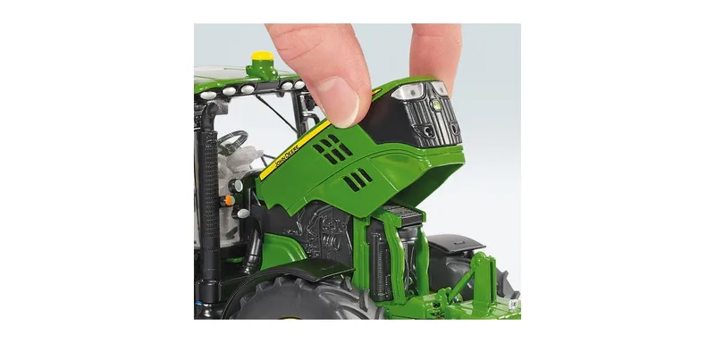 John Deere 6125R m. chargeur frontal – 077344 · 1:32 de Wiking – photo du produit 1 sur 4