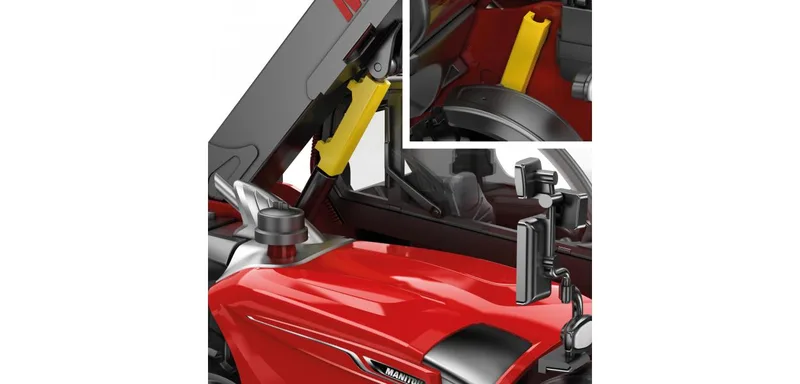Manitou telehandler MLT 635 – 077850 · 1:32 by Wiking – interior photo 4 of 4