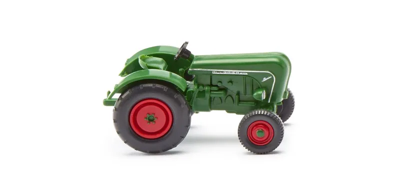 Allgaier tractor - green – 087849 · 1:87 by Wiking – product photo