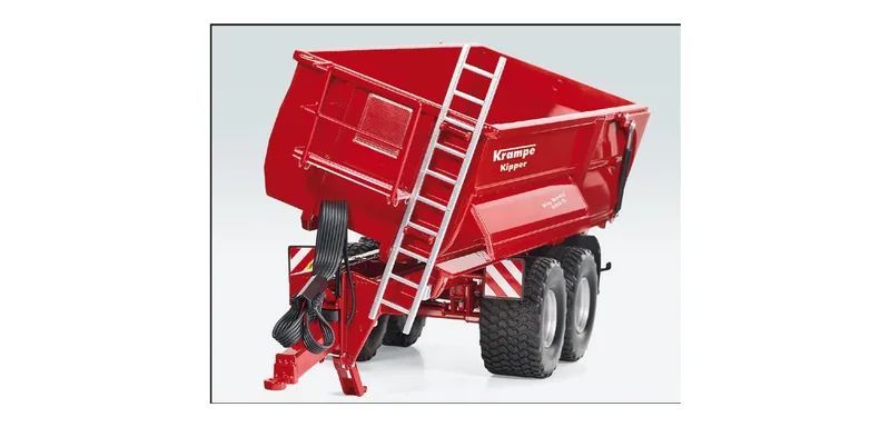 Krampe Big Body 650 S Hinter- / Seitenkipper – 077335 · 1:32 fra Wiking – produktbillede 2 af 4