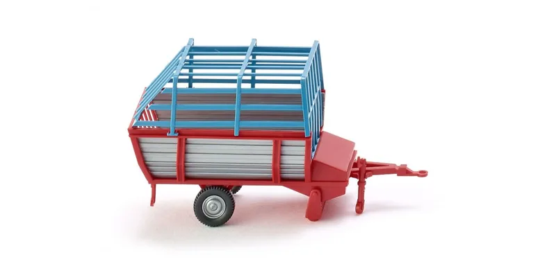 Heuladewagen - rouge/grau – 038101 · 1:87 de Wiking – photo du produit