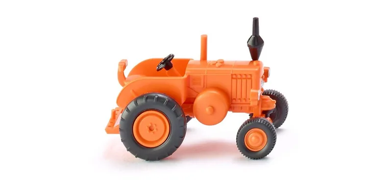 Pampa tractor - hellrotorange – 088049 · 1:87 by Wiking – product photo