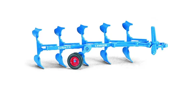 Lemken-plough EurOpal 7X – 037801 · 1:87 fra Wiking – produktbillede