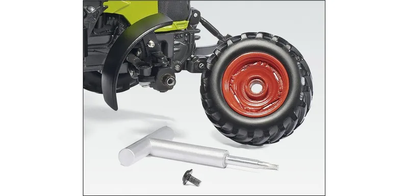 Claas Arion 430 avec chargeur frontal 120 – 077829 · 1:32 de Wiking – photo d’ambiance 3 sur 4