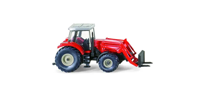 Massey Ferguson MF 8280 with Frontgabel – 095739 · 1:160 från Wiking – produktbild