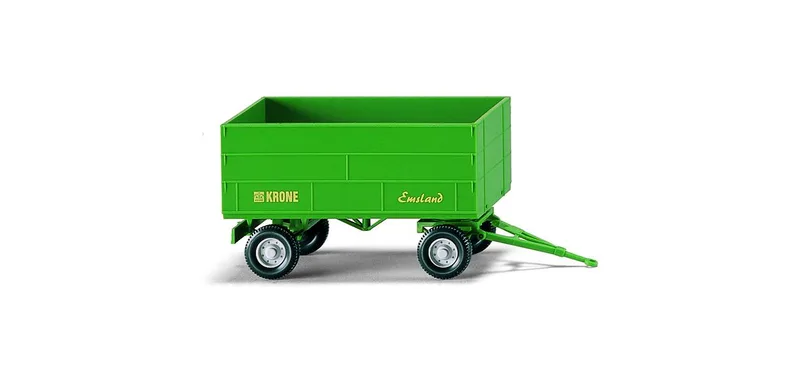 farm trailer with hoher Pritsche – 038840 · 1:87 by Wiking – product photo