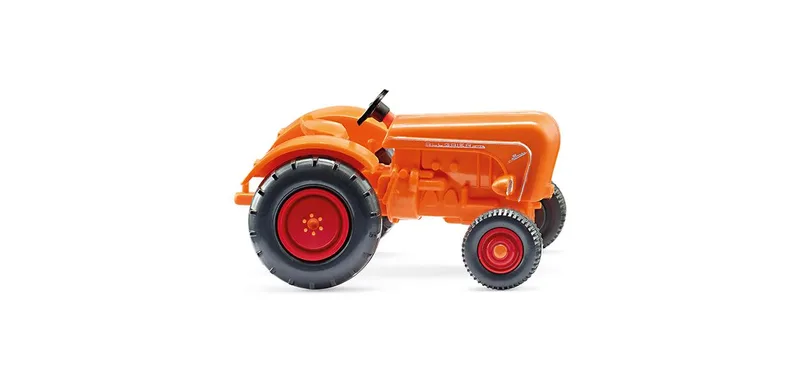 Allgaier tractor - orange – 087848 · 1:87 by Wiking – product photo