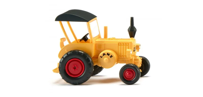 Lanz Bulldog with Dach - yellow – 088010 · 1:87 fra Wiking – produktbillede