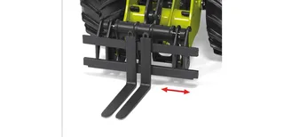 Claas chargeuse sur pneus Torion 1812 – 077833 · 1:32 de Wiking – photo du produit 4 sur 4